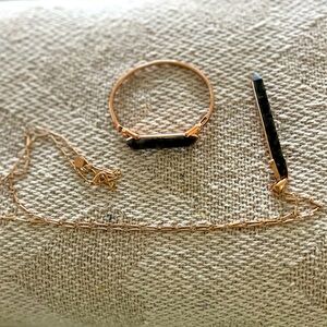 Stella and Dot matching bracelet and necklace set Price is for both pieces